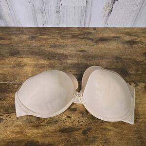 Sweet nothings by maidenform Cream strapless Bra with underwire women's size 36D